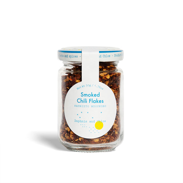 DAPNIS AND CHLOE - SMOKED CHILI FLAKES JAR - CAP BEAUTY